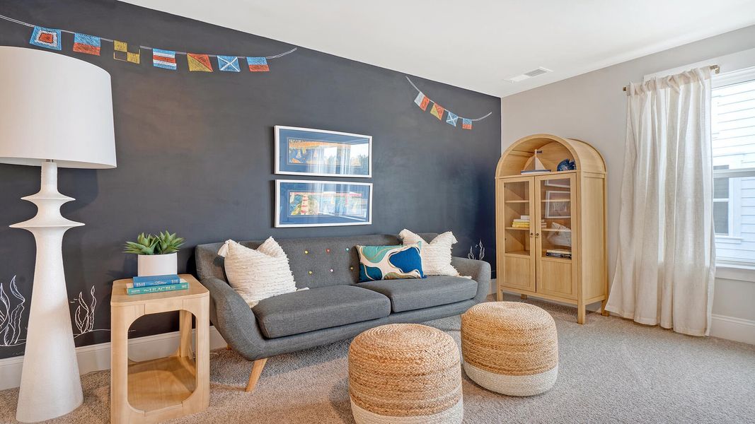 Furnished interior view inside a new home in Sheep Island, Summerville (Image 28).