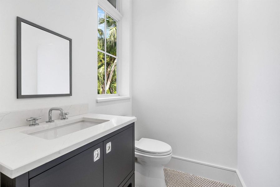 Furnished interior view inside a new home in , Delray Beach (Image 44).