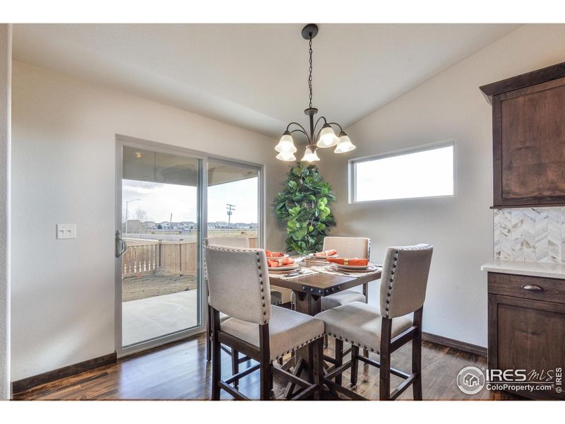 Stock photo, may contain additional upgrades - Dining Room