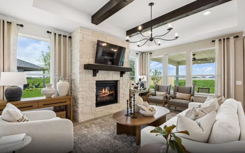 MODEL HOME images may NOT be consistent with the finished product.