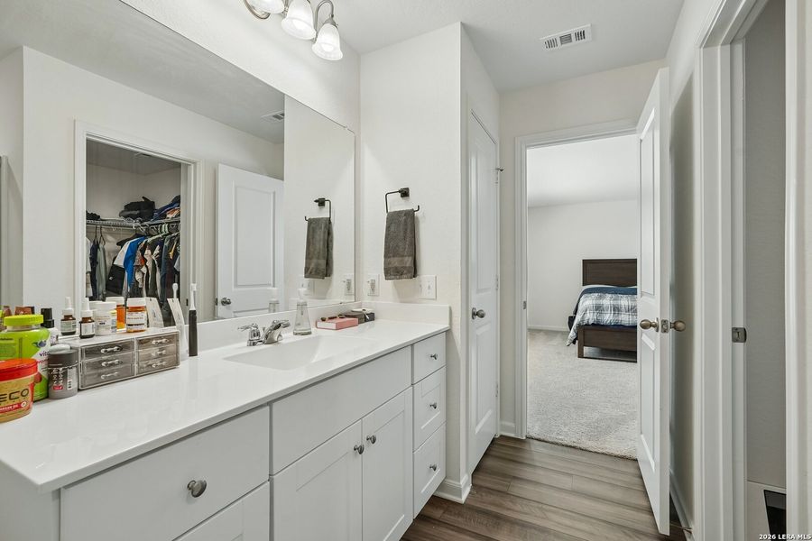 Furnished interior view inside a new home in Hennersby Hollow, San Antonio (Image 32).