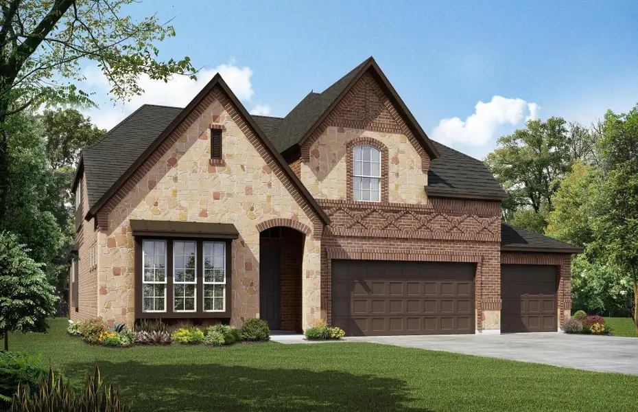 Representative exterior photo of a completed home built from the Concept 3015 by Risewell Homes in Silo Mills, Joshua, TX (Image 9). Representative exterior photo of a completed home built from the Concept 3015 by Risewell Homes in Silo Mills, Joshua, TX (Image 9).