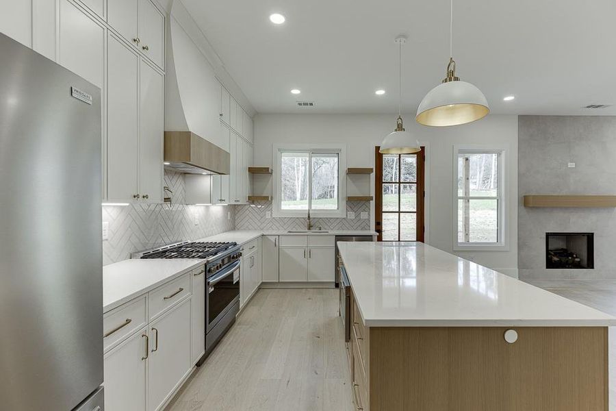 Furnished interior view inside a new home in , Flowery Branch (Image 5).