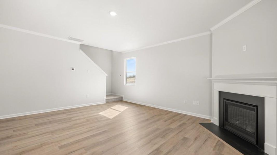 Spacious, unfurnished interior of a new home in Liberty Crossing, Braselton (Image 12).