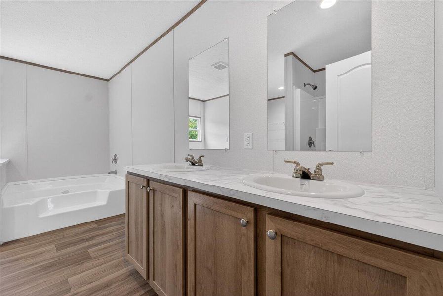 Furnished interior view inside a new home in , Cross (Image 4). Furnished interior view inside a new home in , Cross (Image 4).