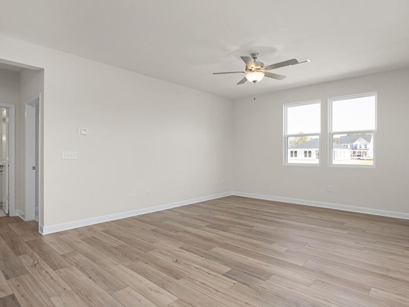 Spacious, unfurnished interior of a new home in Retreat at North Main, Lillington (Image 14).