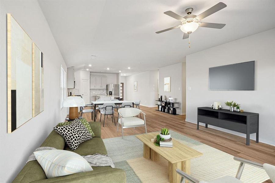 Furnished interior view inside a new home in Windmore, Princeton (Image 14).