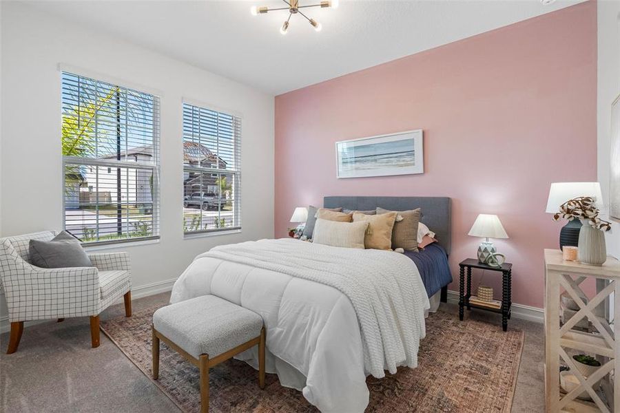 Furnished interior view inside a new home in Pearl Estates, Lutz (Image 12). Furnished interior view inside a new home in Pearl Estates, Lutz (Image 12).