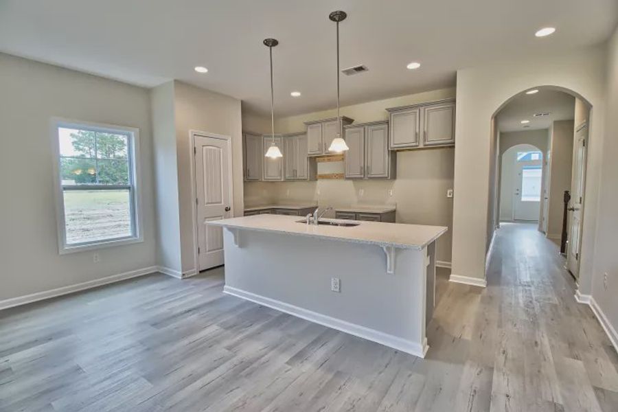 Representative furnished interior of a home built from the Julie II by Great Southern Homes in Lynbrook, Boiling Springs (Image 17).