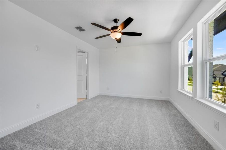 Spacious, unfurnished interior of a new home in North Sky Celina, Celina (Image 27). Spacious, unfurnished interior of a new home in North Sky Celina, Celina (Image 27).