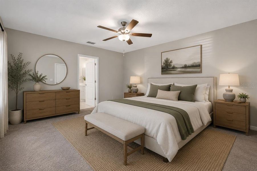 Furnished interior view inside a new home in , Riverview (Image 11).