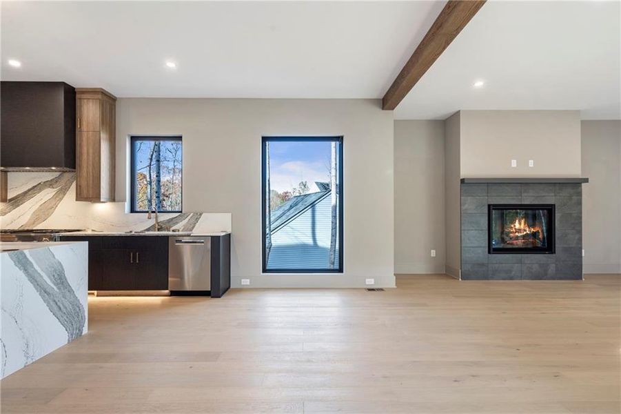 Furnished interior view inside a new home in Aster, Roswell (Image 5). Furnished interior view inside a new home in Aster, Roswell (Image 5).