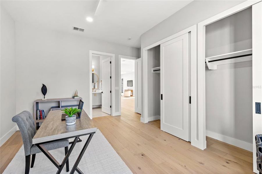 Furnished interior view inside a new home in , Orlando (Image 7). Furnished interior view inside a new home in , Orlando (Image 7).