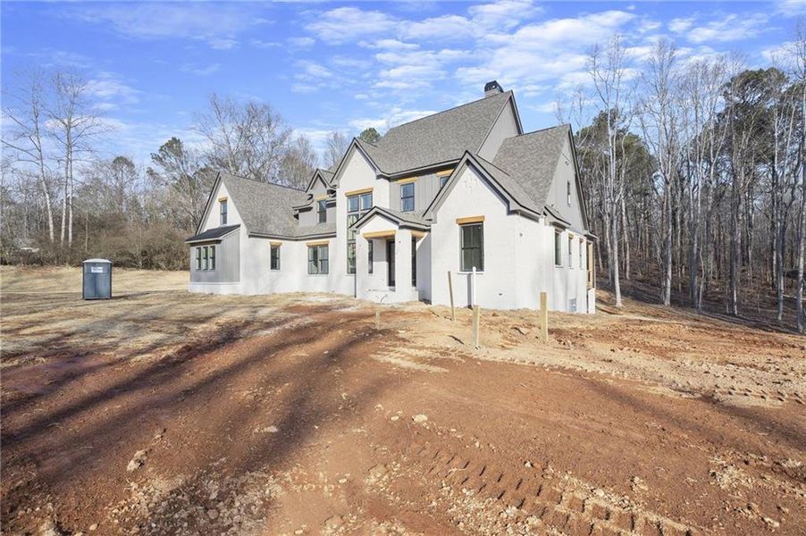In-progress construction of a new home in , Canton, GA (Image 15).