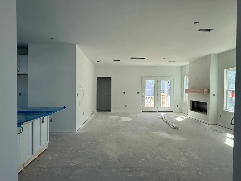 Family Room featuring the AW Collection® Timeless - A warm, welcoming space with refined style.