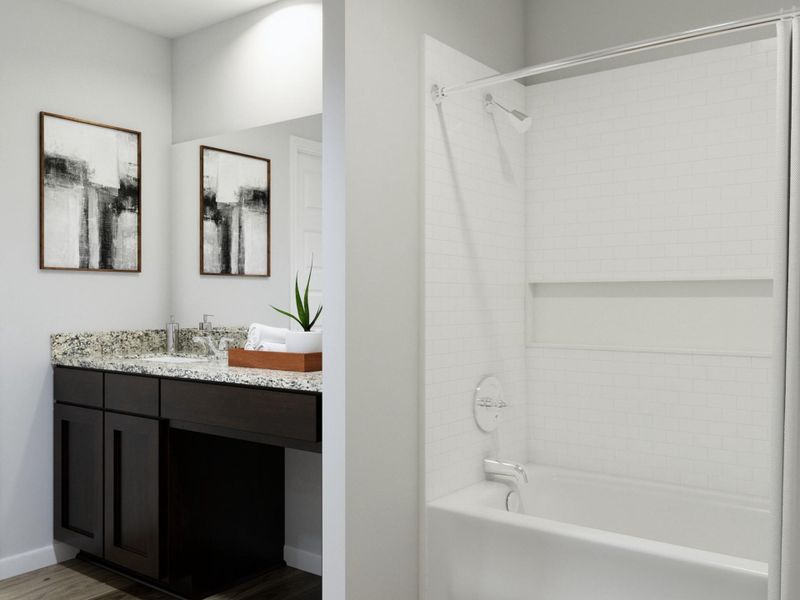 Photos are a representation of the floor plan. Options and interior selections will vary.