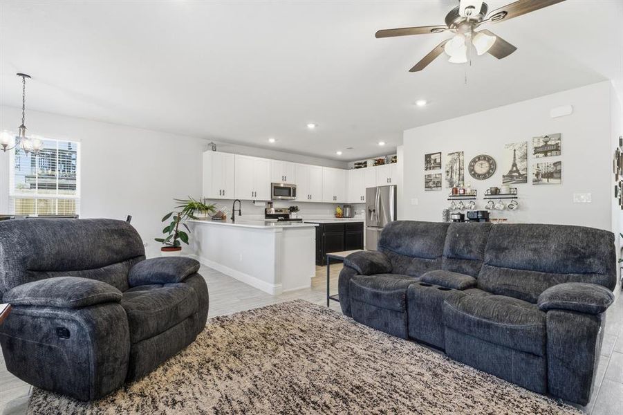 Furnished interior view inside a new home in , Granbury (Image 8).