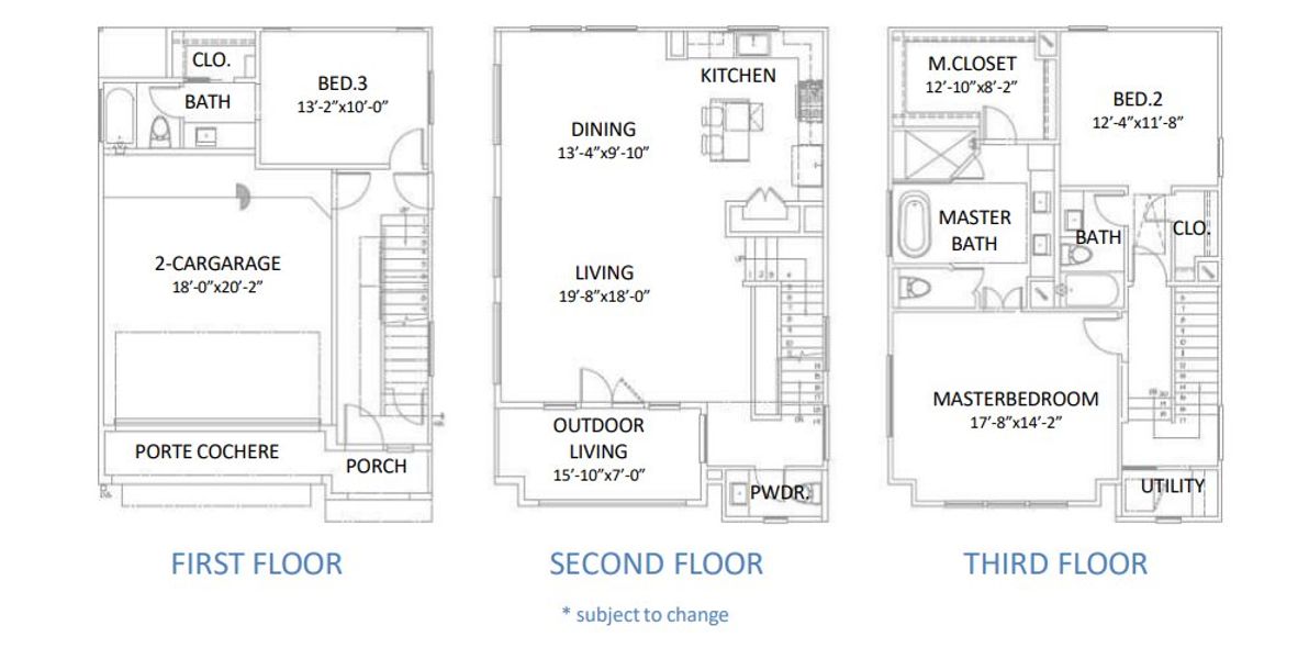 2D floor plan layout for the The Amy by Riverway Homes in Sherwood Oak Gardens, Houston, TX (Image 4). 2D floor plan layout for the The Amy by Riverway Homes in Sherwood Oak Gardens, Houston, TX (Image 4).