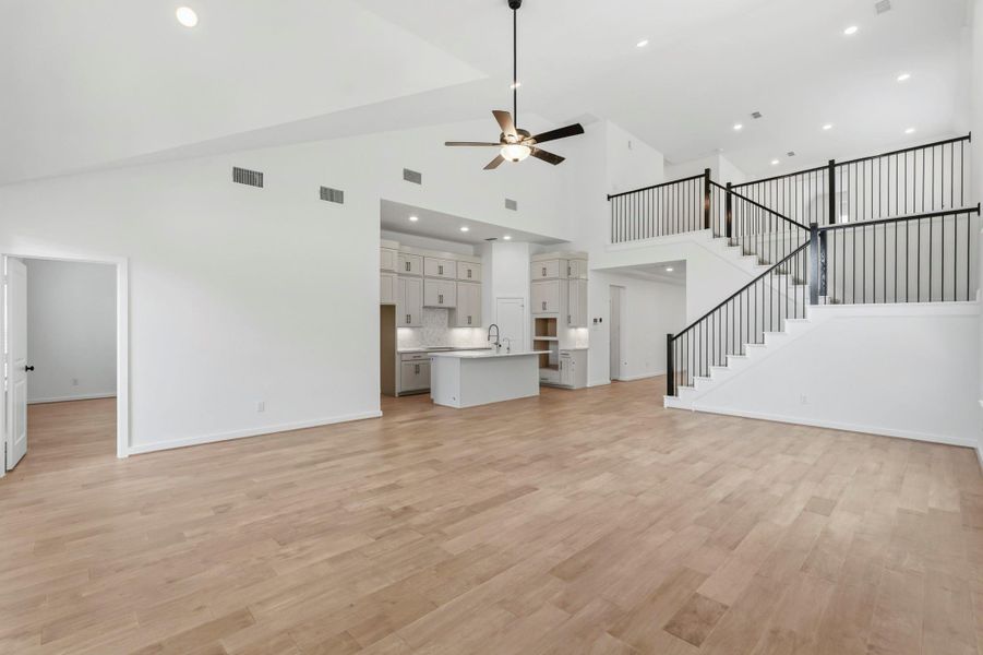 Soaring Ceilings & Designer Charm Throughout
