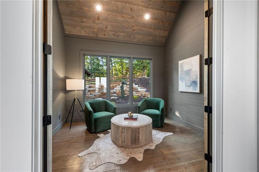 Furnished interior view inside a new home in , Mineral Bluff (Image 54).