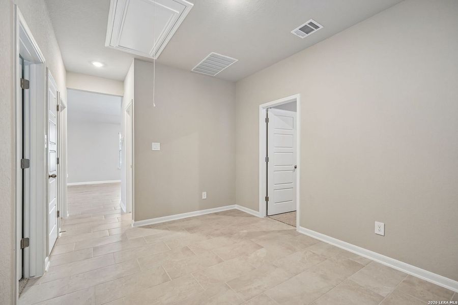 Spacious, unfurnished interior of a new home in Arcadia Ridge - Premier Series, San Antonio (Image 34). Spacious, unfurnished interior of a new home in Arcadia Ridge - Premier Series, San Antonio (Image 34).