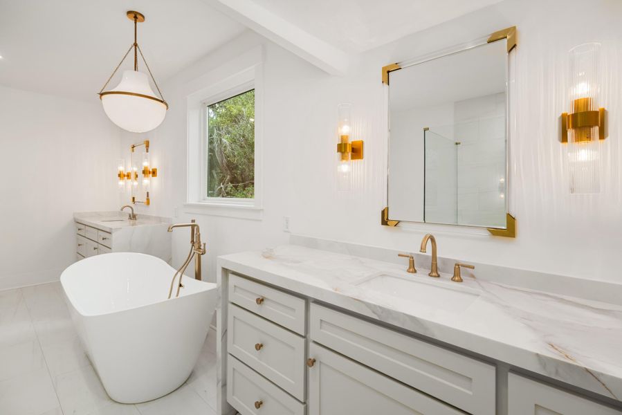 Furnished interior view inside a new home in , Mount Pleasant (Image 30).