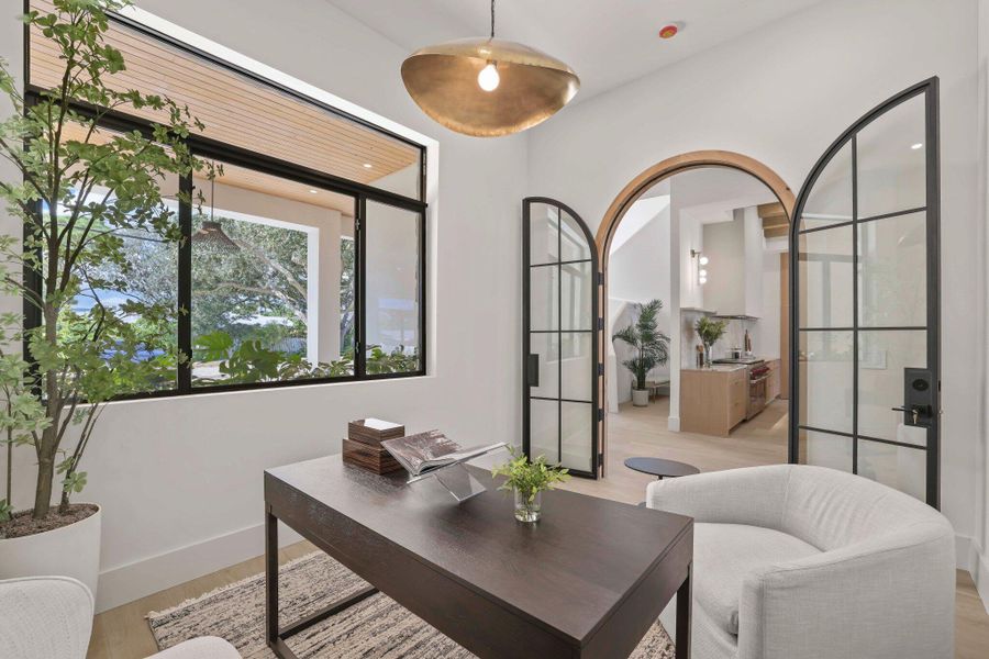 Furnished interior view inside a new home in , Delray Beach (Image 61). Furnished interior view inside a new home in , Delray Beach (Image 61).