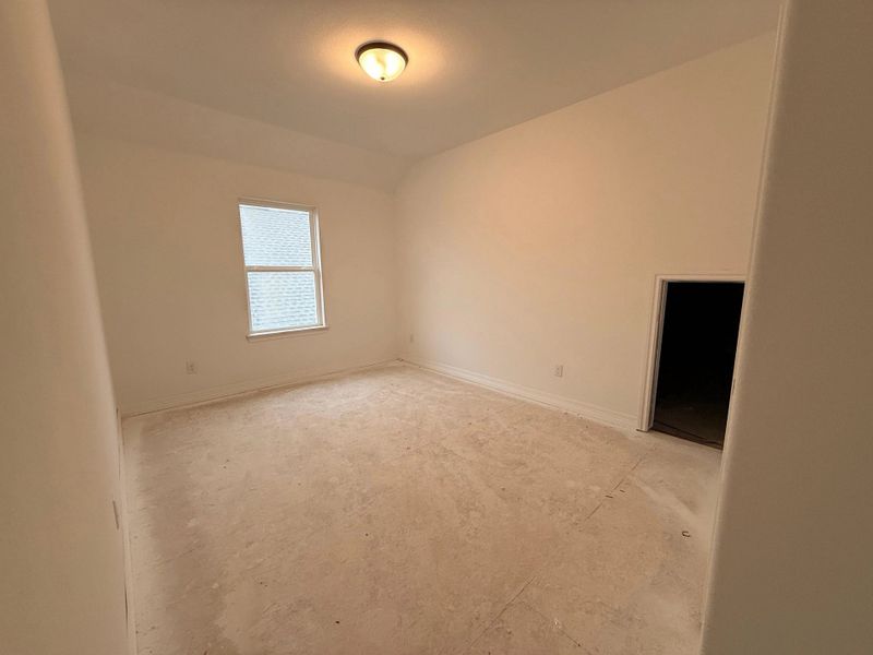 Construction Progress - Bedroom 4