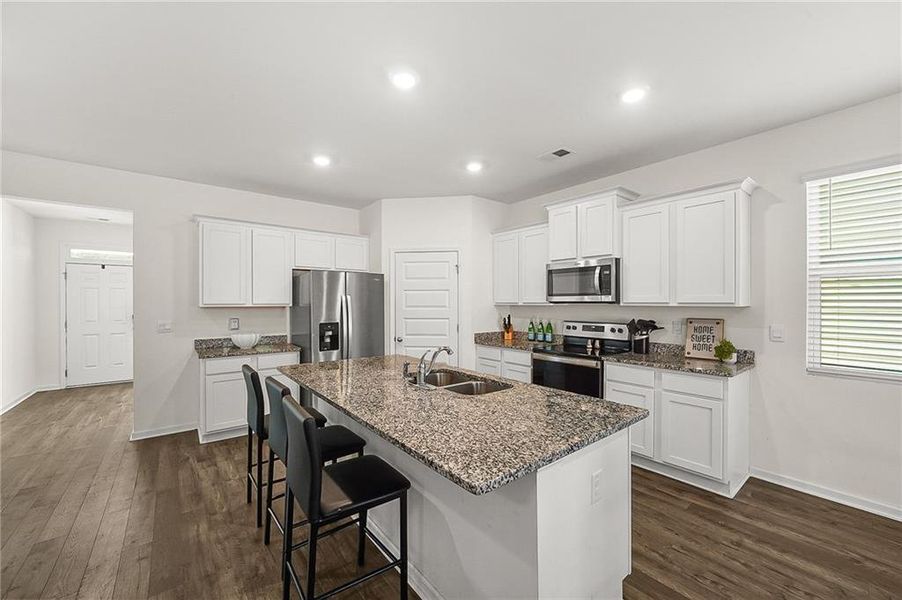 Furnished interior view inside a new home in The Greens at Thompson Creek, Hampton (Image 17).