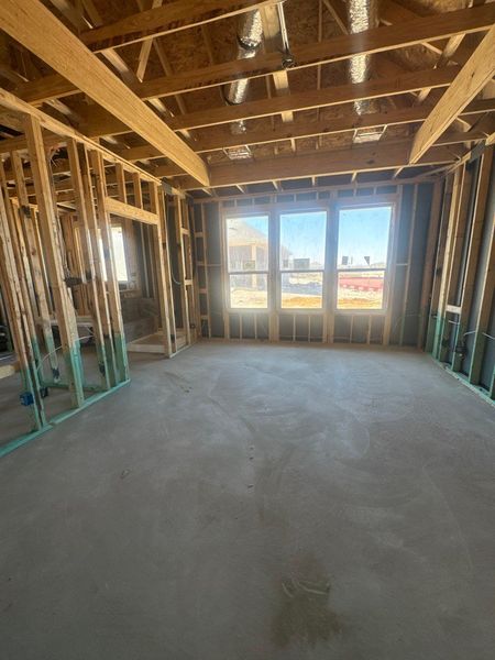 In-progress construction of a new home in Cedar Ridge Estates, Anna, TX (Image 8).