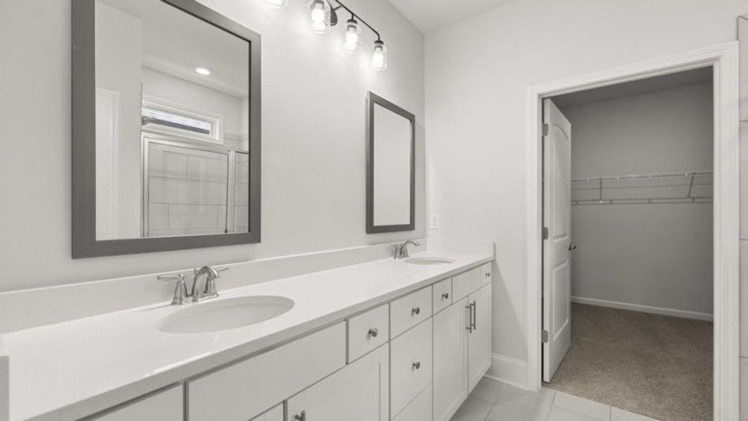 Furnished interior view inside a new home in , Dallas (Image 9).