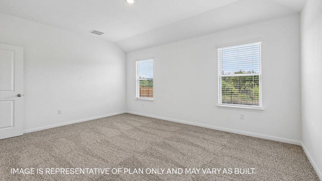Spacious, unfurnished interior of a new home in Prairie Lakes, Buda (Image 22). Spacious, unfurnished interior of a new home in Prairie Lakes, Buda (Image 22).