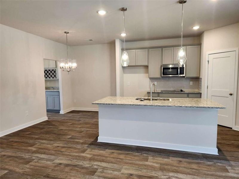 Furnished interior view inside a new home in Southern Hills, McDonough (Image 11).