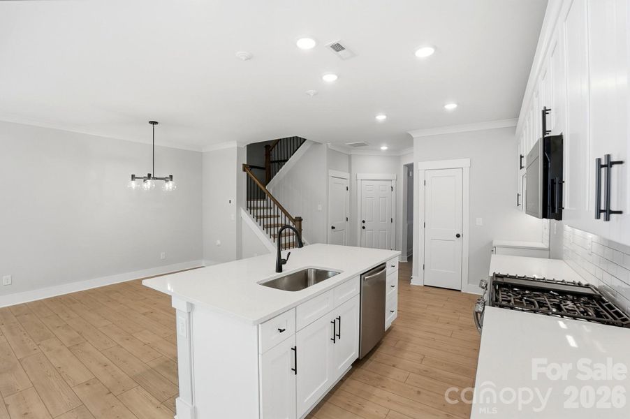 Furnished interior view inside a new home in , Waxhaw (Image 7).