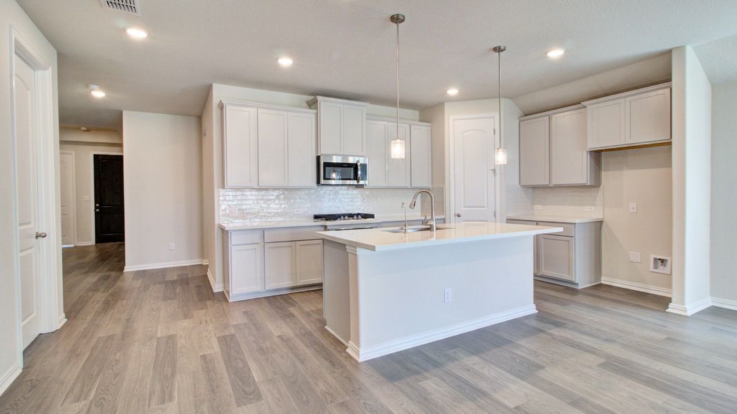 Furnished interior view inside a new home in Sunflower Ridge, New Braunfels (Image 15). Furnished interior view inside a new home in Sunflower Ridge, New Braunfels (Image 15).