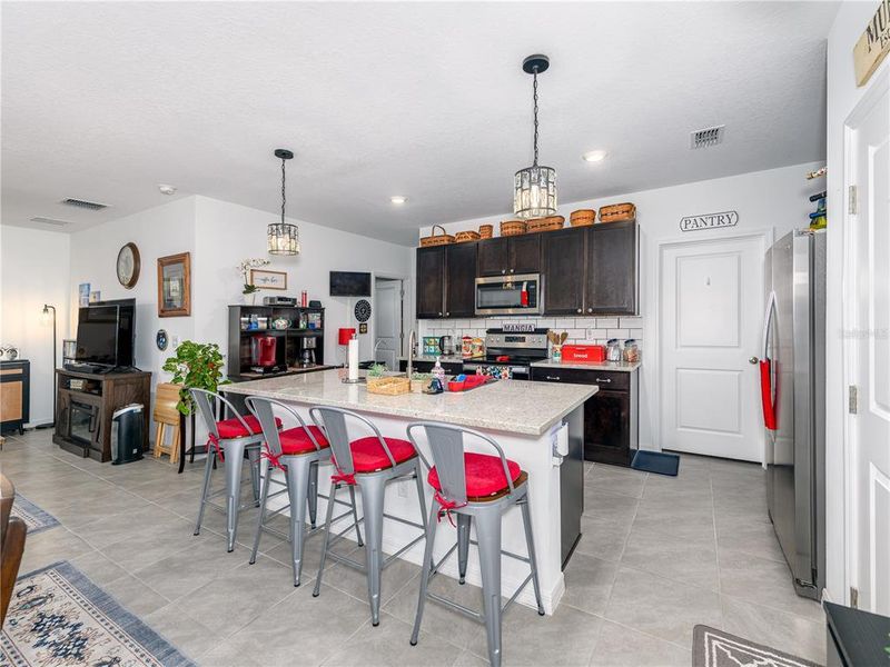 Furnished interior view inside a new home in Westgate at Avalon Park, Wesley Chapel (Image 14). Furnished interior view inside a new home in Westgate at Avalon Park, Wesley Chapel (Image 14).