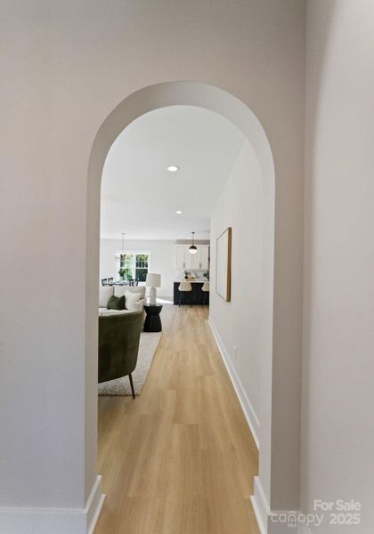 Archways throughout the Home!