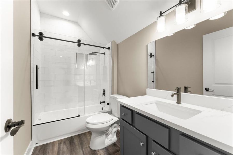 Furnished interior view inside a new home in , Cumming (Image 16).
