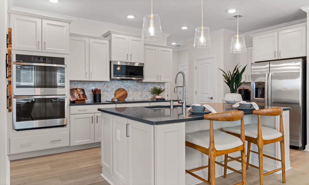 Representative furnished interior of a home built from the The Hibiscus by Chesapeake Homes in Heritage Park at Longs, Longs (Image 11).