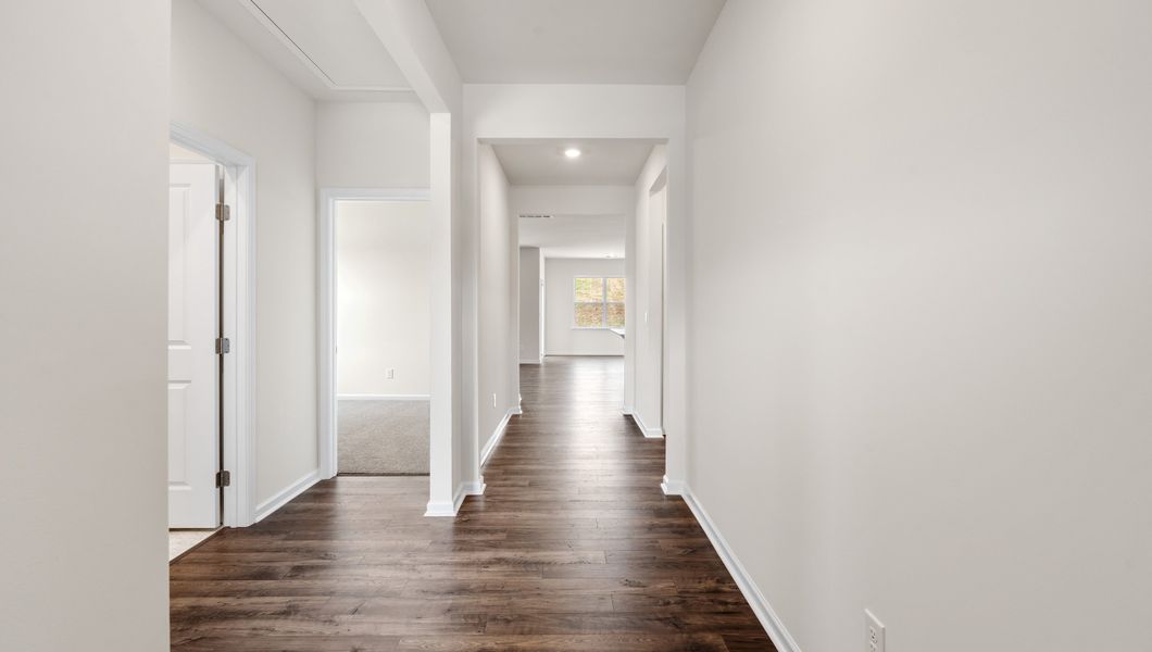 Spacious, unfurnished interior of a new home in Durbin Meadows Traditions, Fountain Inn (Image 14). Spacious, unfurnished interior of a new home in Durbin Meadows Traditions, Fountain Inn (Image 14).