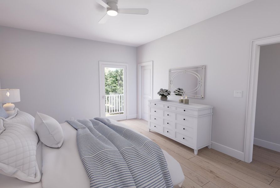 Furnished interior view inside a new home in , North Charleston (Image 5).