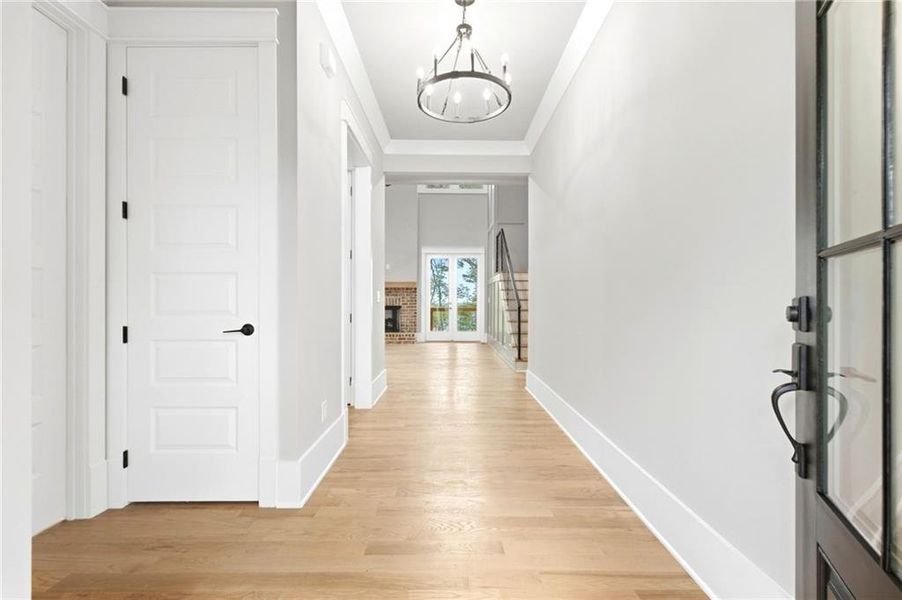 Spacious, unfurnished interior of a new home in , Flowery Branch (Image 38).