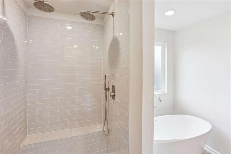 Close-up of interior finishes inside a home in The Enclave at Stonewall Station, Union City (Image 10).