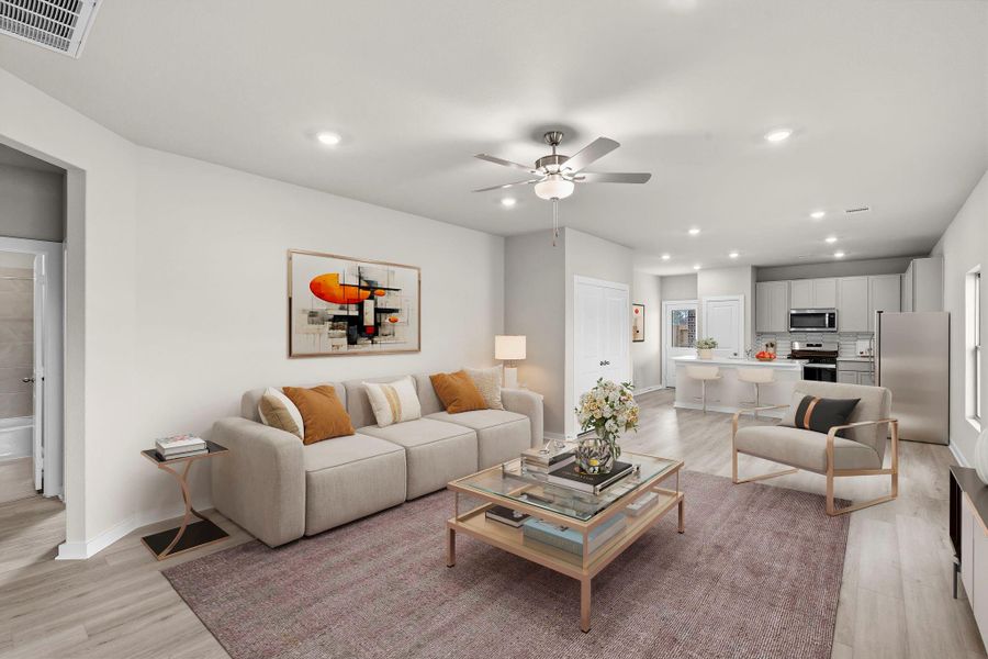 Furnished interior view inside a new home in Cypress Green, Hockley (Image 10). Furnished interior view inside a new home in Cypress Green, Hockley (Image 10).