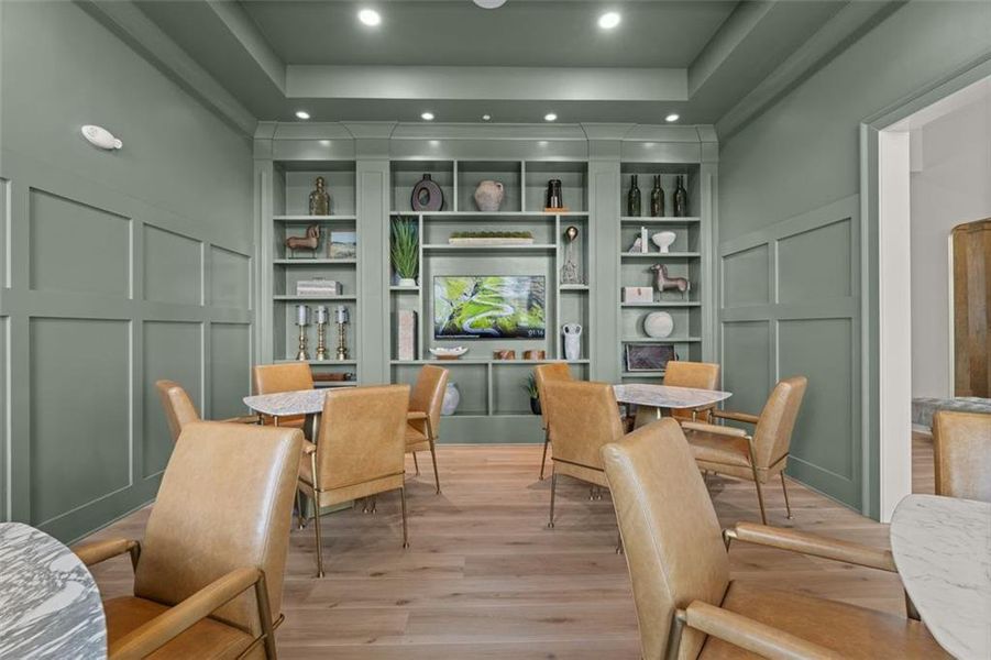 Furnished interior view inside a new home in Soleil Summit Chase, Snellville (Image 36).