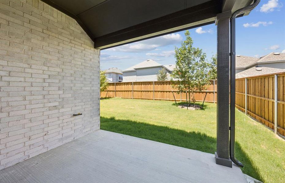 Oversized yard Oversized yard