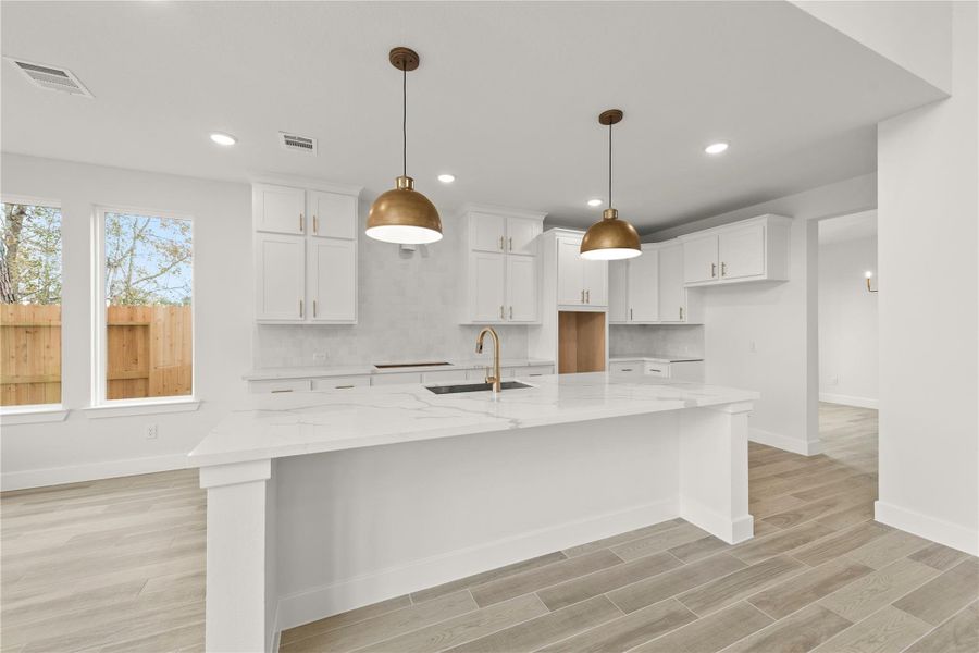 Furnished interior view inside a new home in ARTAVIA®, Conroe (Image 4).