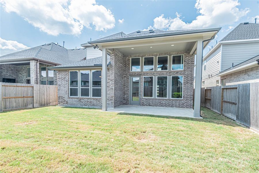 Front exterior of a new home in , Fulshear, TX, highlighting curb appeal (Image 1). Front exterior of a new home in , Fulshear, TX, highlighting curb appeal (Image 1).