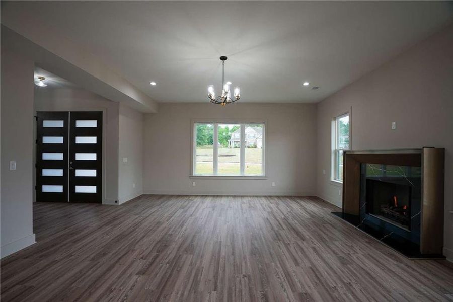 Spacious, unfurnished interior of a new home in , Fayetteville (Image 22).
