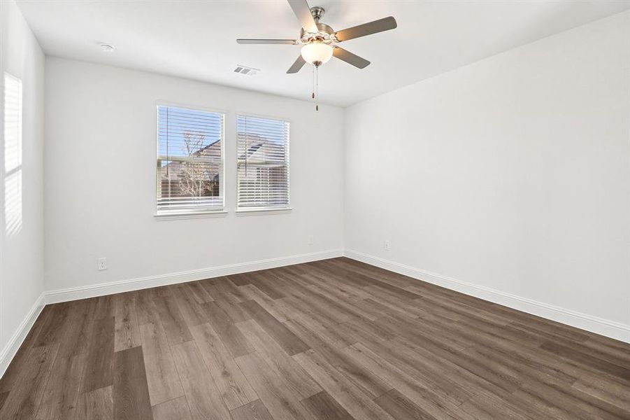 Spacious, unfurnished interior of a new home in Ashford Park - Texana Series, Corinth (Image 19). Spacious, unfurnished interior of a new home in Ashford Park - Texana Series, Corinth (Image 19).